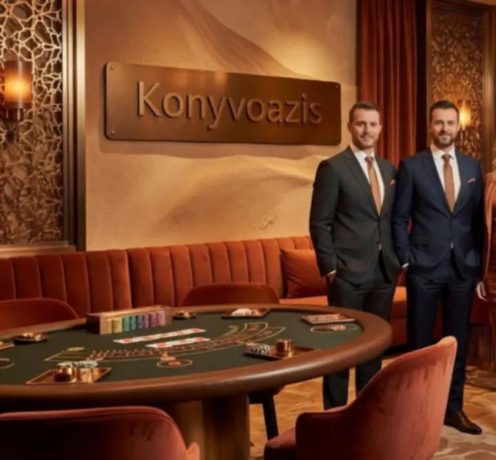 Zespół organizatorów wydarzeń omawiający szczegóły wieczoru kasynowego